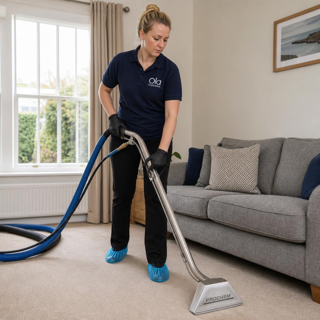Carpet Cleaning by Ola Cleaning Services, based in Luton